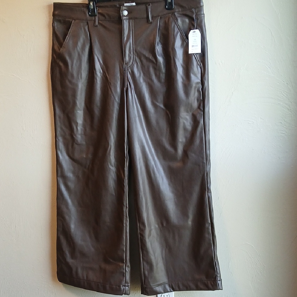 Time and Tru Brown‎ Wide Leg Pants